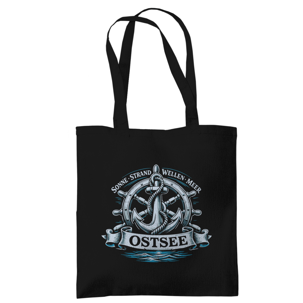 Baumwolltasche   "Ostsee Anker" #559