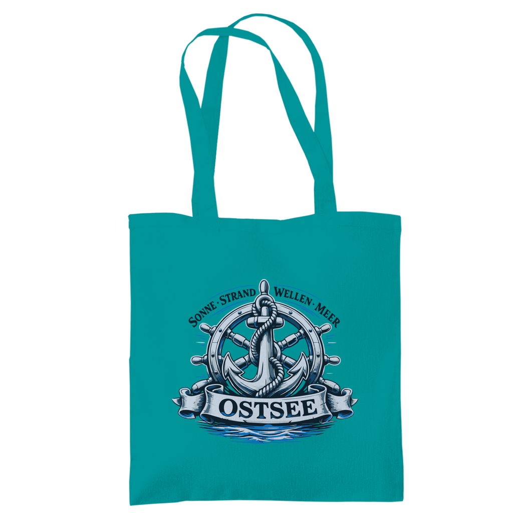 Baumwolltasche   "Ostsee Anker" #559