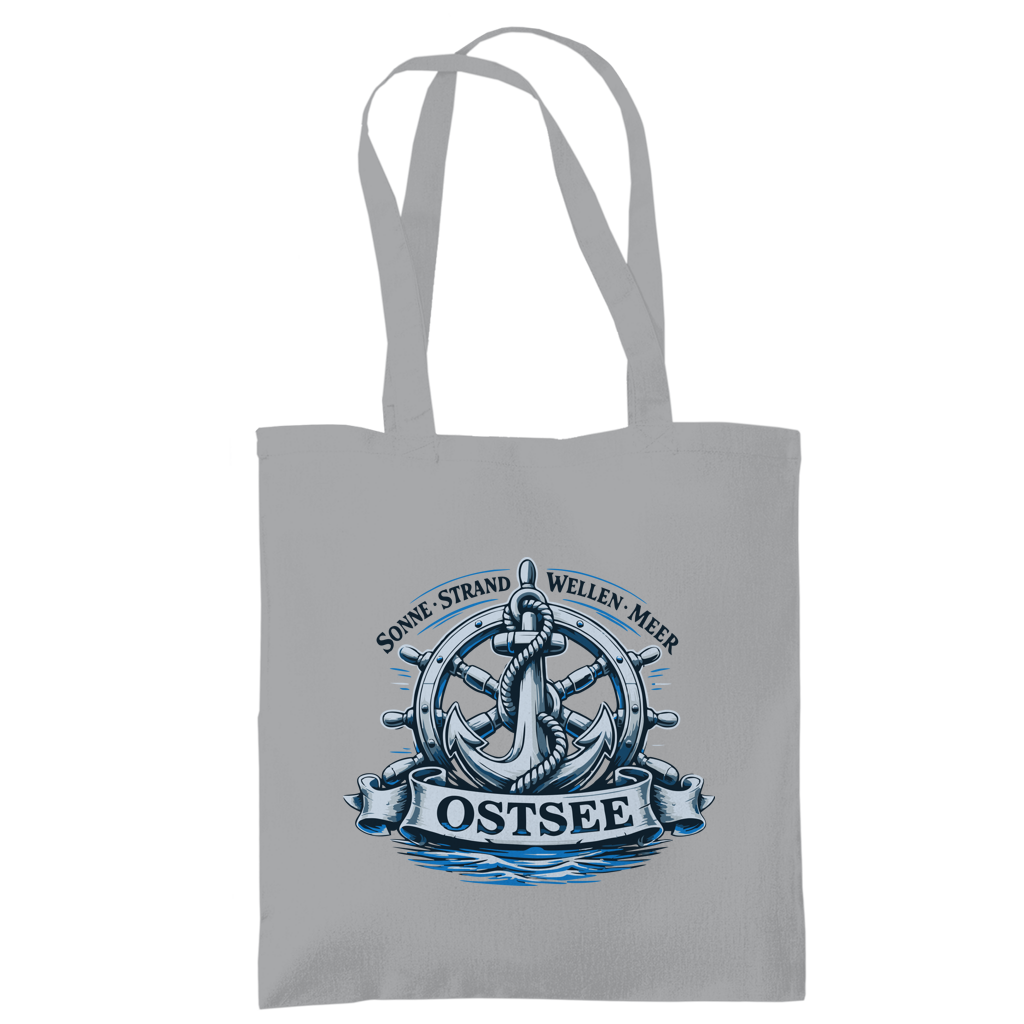 Baumwolltasche   "Ostsee Anker" #559