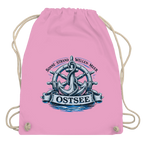 Kordelrucksack  "Ostsee Anker" #559