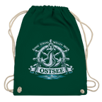 Kordelrucksack  "Ostsee Anker" #559