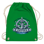 Kordelrucksack  "Ostsee Anker" #559