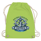 Kordelrucksack  "Ostsee Anker" #559