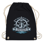 Kordelrucksack  "Ostsee Anker" #559
