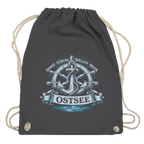 Kordelrucksack  "Ostsee Anker" #559