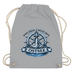 Kordelrucksack  "Ostsee Anker" #559