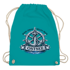 Kordelrucksack  "Ostsee Anker" #559