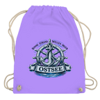 Kordelrucksack  "Ostsee Anker" #559