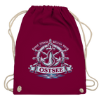 Kordelrucksack  "Ostsee Anker" #559