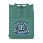Rucksack mit Seitentasche  "Ostsee Anker" #559 Gr. S