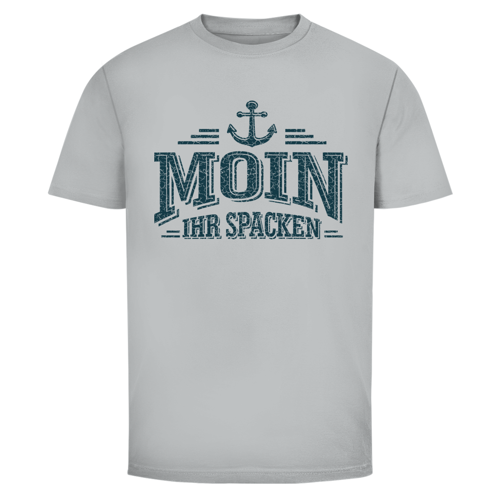 T-Shirt unisex  "MOIN Ihr Spacken" #502  - einseitiger Druck