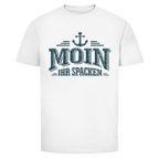 T-Shirt unisex  "MOIN Ihr Spacken" #502  - einseitiger Druck