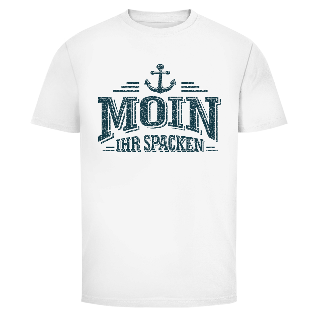 T-Shirt unisex  "MOIN Ihr Spacken" #502  - einseitiger Druck