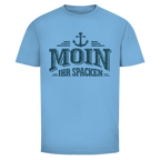 T-Shirt unisex  "MOIN Ihr Spacken" #502  - einseitiger Druck