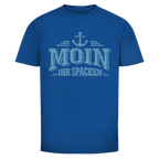 T-Shirt unisex  "MOIN Ihr Spacken" #502  - einseitiger Druck