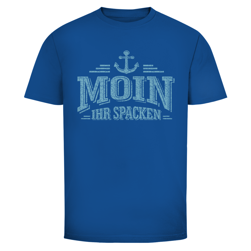 T-Shirt unisex  "MOIN Ihr Spacken" #502  - einseitiger Druck