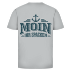 T-Shirt unisex  "MOIN Ihr Spacken" #502 - beidseitiger Druck