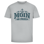 T-Shirt unisex  "MOIN Ihr Spacken" #502 - beidseitiger Druck