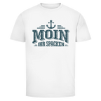 T-Shirt unisex  "MOIN Ihr Spacken" #502 - beidseitiger Druck