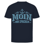 T-Shirt unisex  "MOIN Ihr Spacken" #502 - beidseitiger Druck