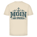 T-Shirt unisex  "MOIN Ihr Spacken" #502 - beidseitiger Druck