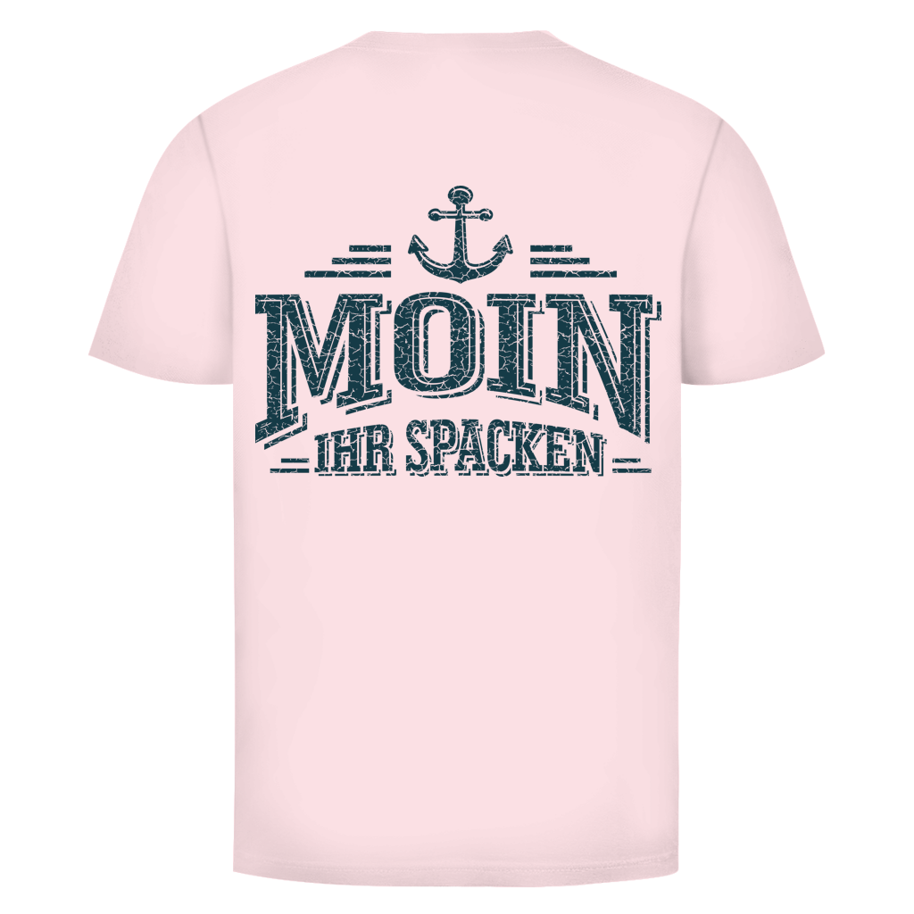 T-Shirt unisex  "MOIN Ihr Spacken" #502 - beidseitiger Druck