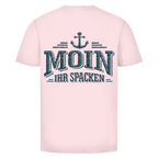 T-Shirt unisex  "MOIN Ihr Spacken" #502 - beidseitiger Druck