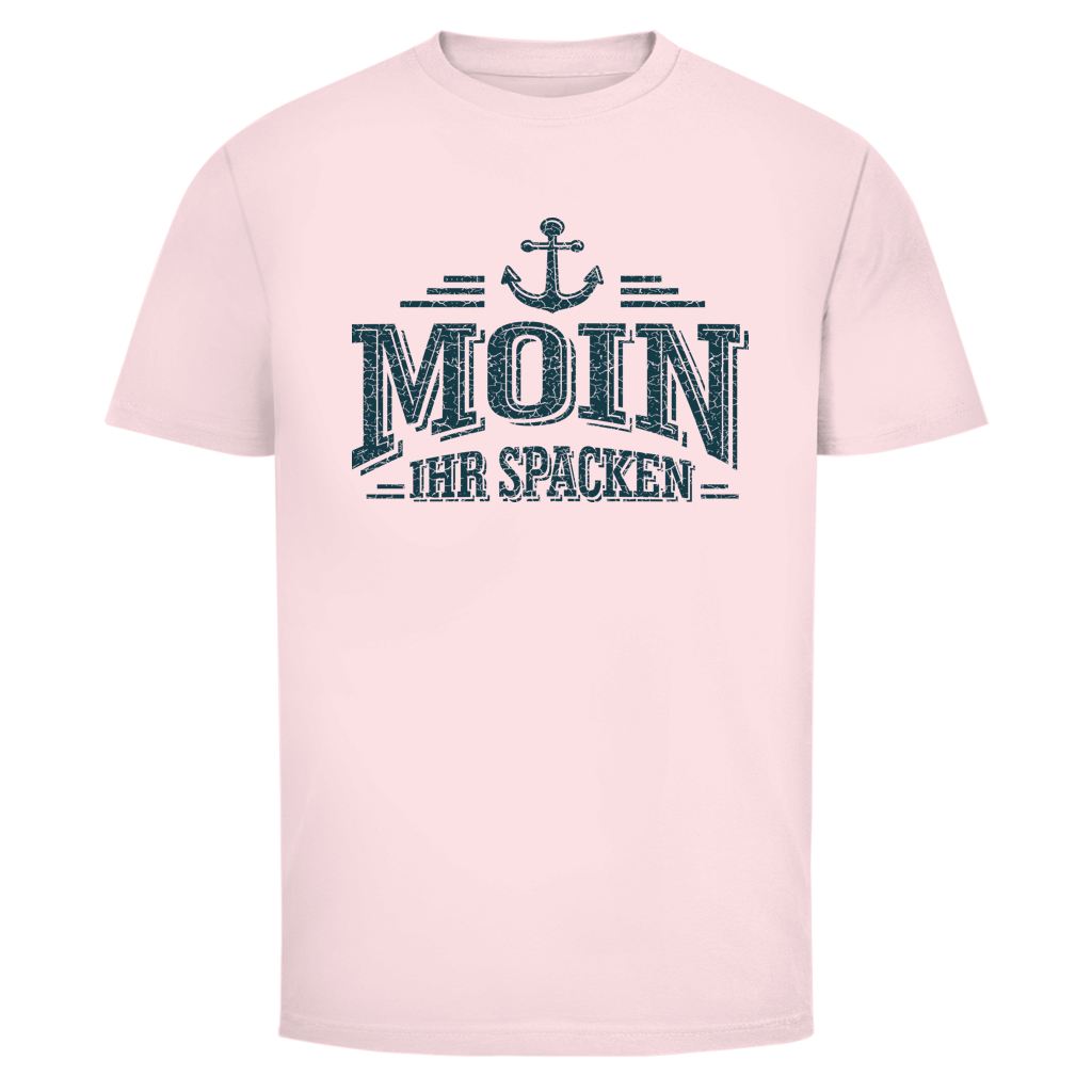T-Shirt unisex  "MOIN Ihr Spacken" #502 - beidseitiger Druck