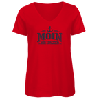 T-Shirt Damen V-Neck  "MOIN Ihr Spacken" #502