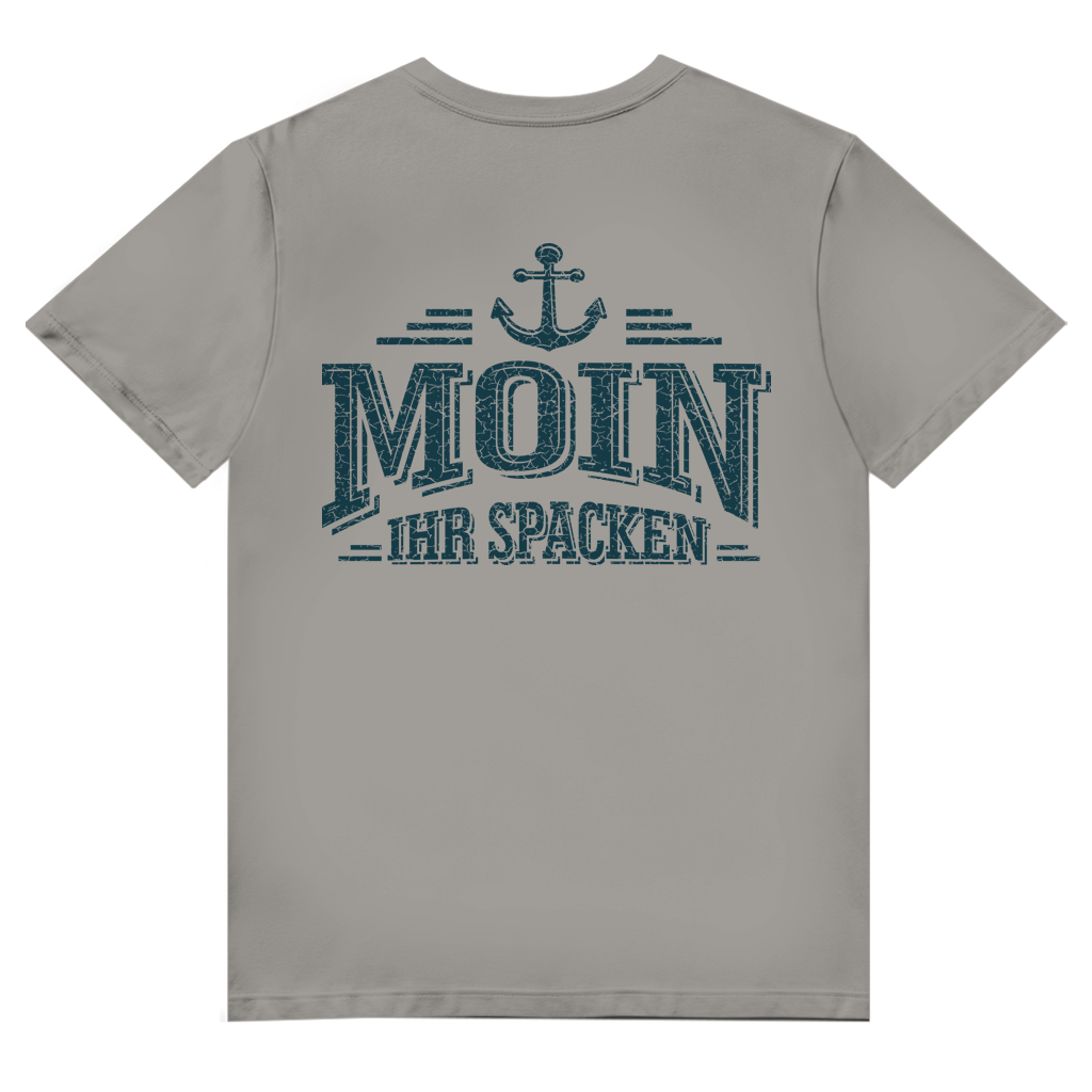 T-Shirt Herren V-Neck  "MOIN Ihr Spacken" #502