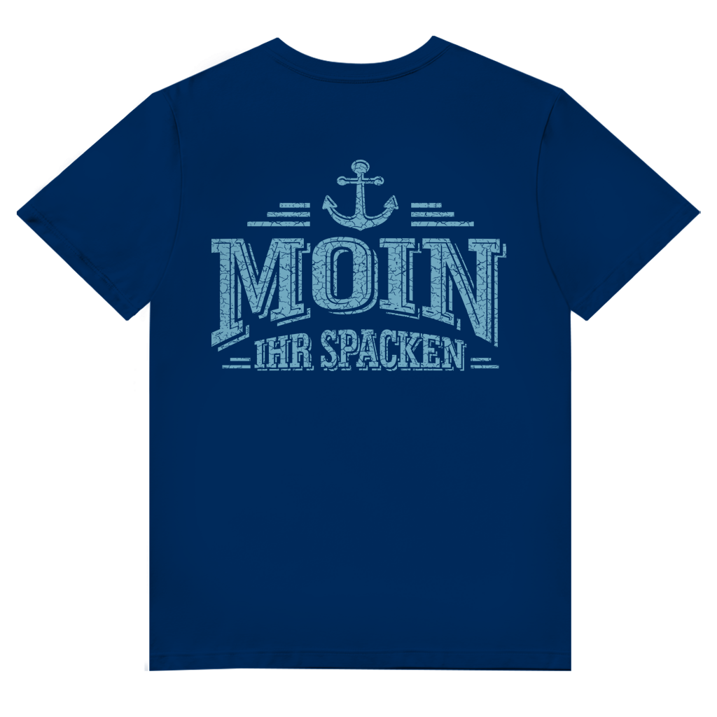 T-Shirt Herren V-Neck  "MOIN Ihr Spacken" #502