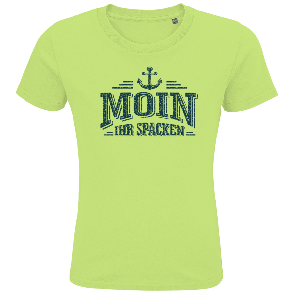 T-Shirt Kinder   "MOIN Ihr Spacken" #502 - einseitiger Druck