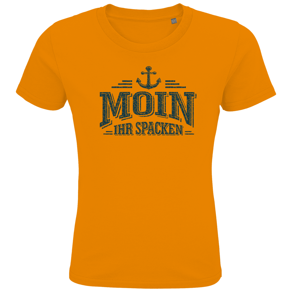 T-Shirt Kinder   "MOIN Ihr Spacken" #502 - einseitiger Druck