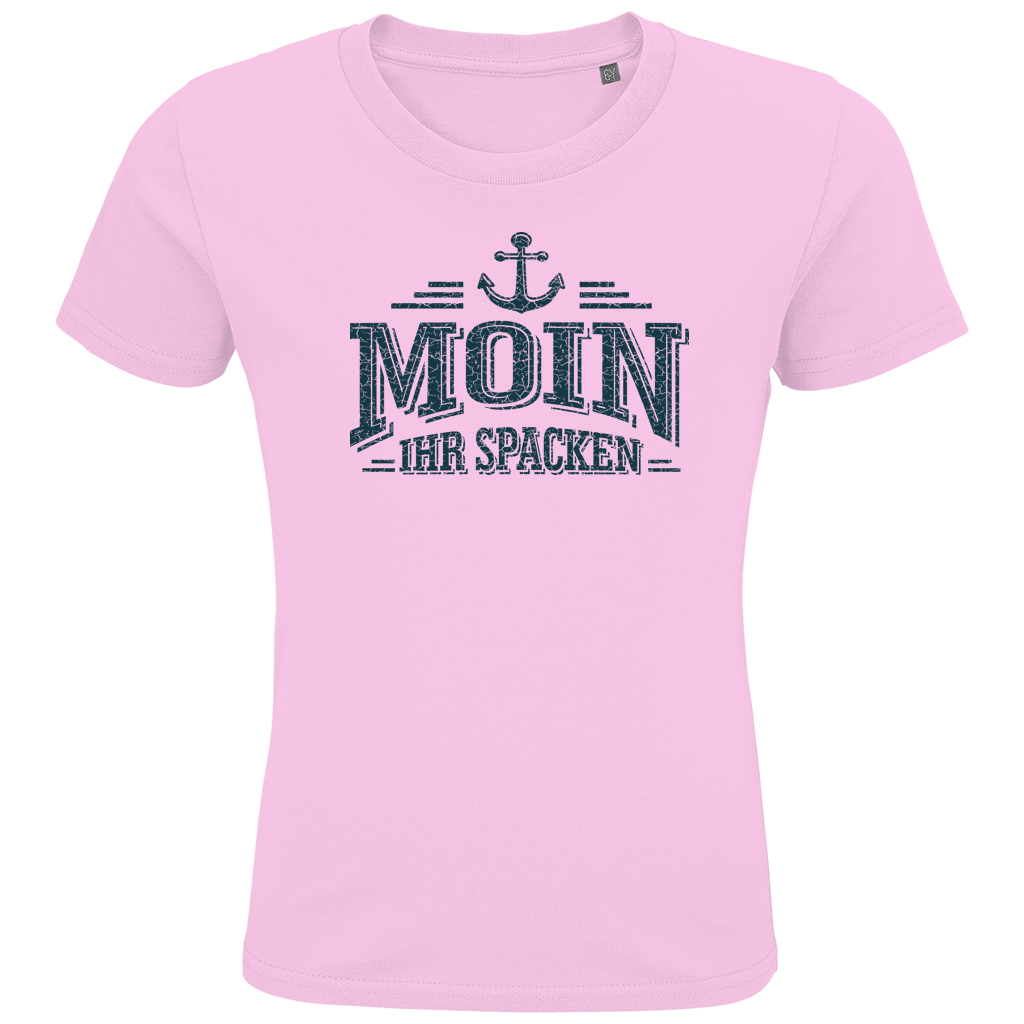 T-Shirt Kinder   "MOIN Ihr Spacken" #502 - einseitiger Druck