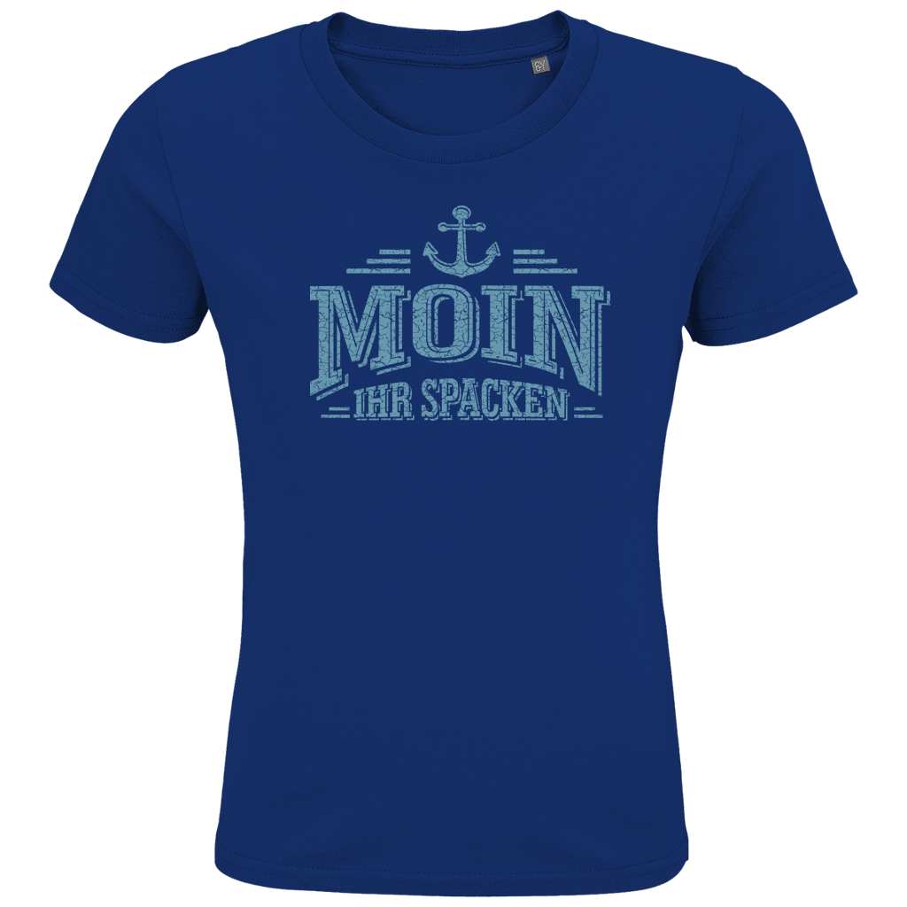 T-Shirt Kinder   "MOIN Ihr Spacken" #502 - einseitiger Druck