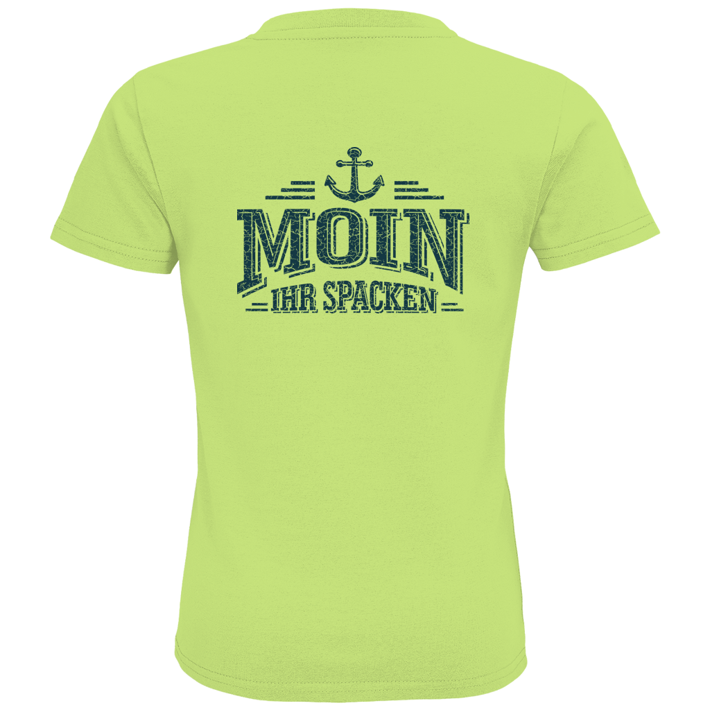 T-Shirt Kinder "MOIN Ihr Spacken" #502 - beidseitiger Druck