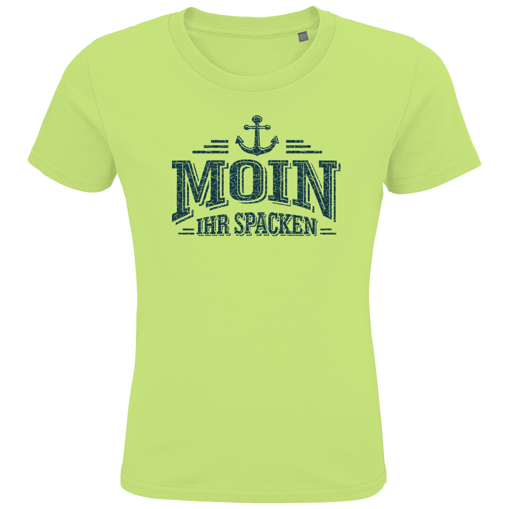 T-Shirt Kinder "MOIN Ihr Spacken" #502 - beidseitiger Druck