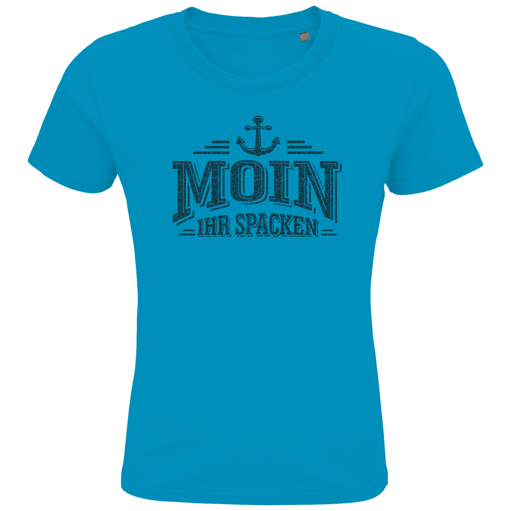 T-Shirt Kinder "MOIN Ihr Spacken" #502 - beidseitiger Druck