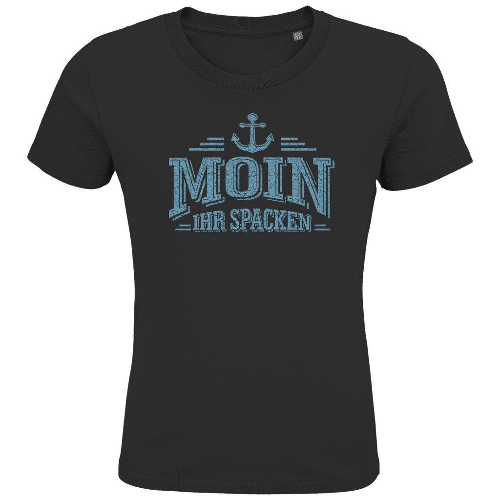 T-Shirt Kinder "MOIN Ihr Spacken" #502 - beidseitiger Druck