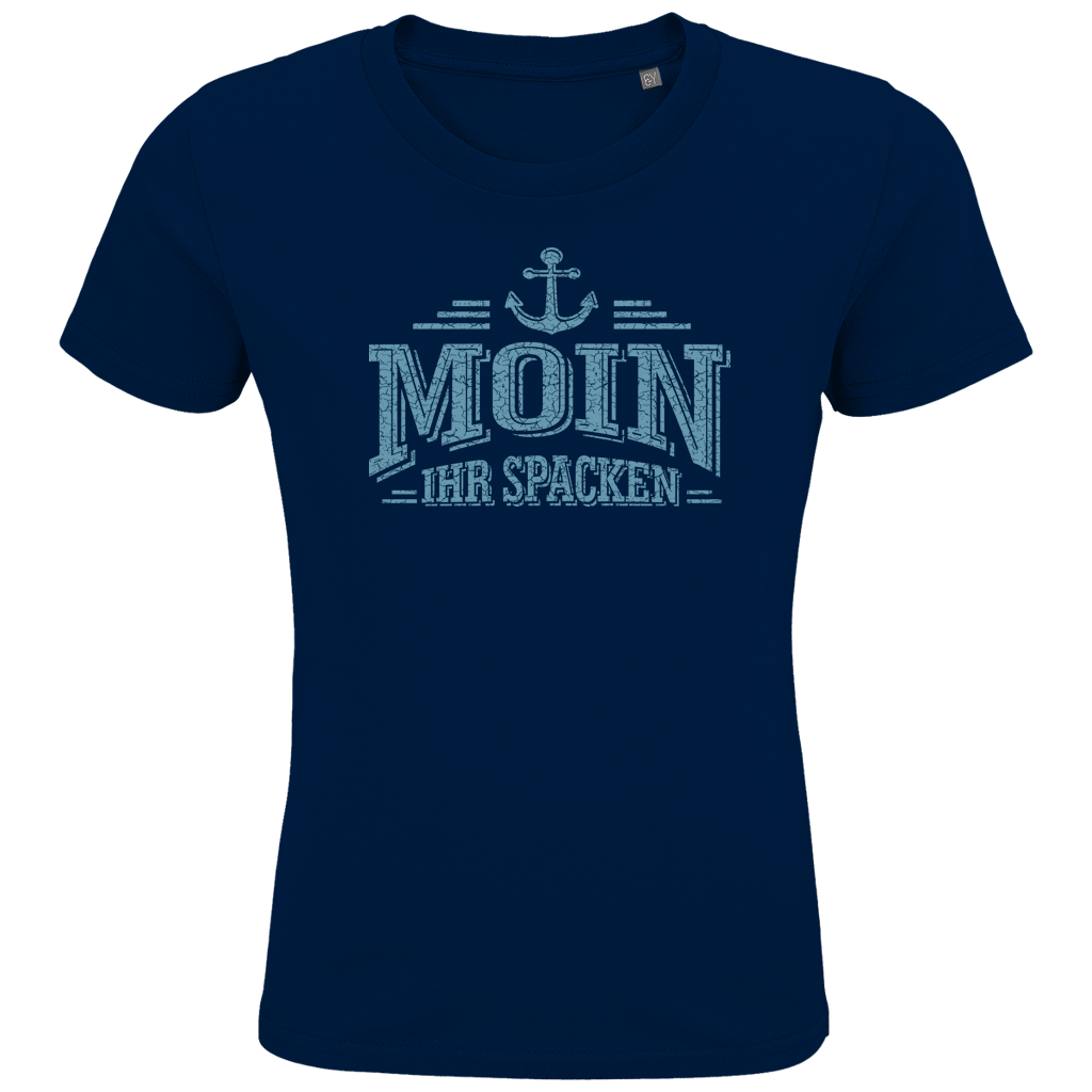 T-Shirt Kinder "MOIN Ihr Spacken" #502 - beidseitiger Druck
