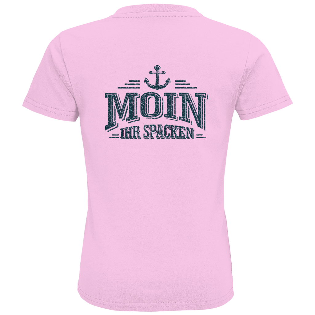 T-Shirt Kinder "MOIN Ihr Spacken" #502 - beidseitiger Druck