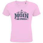 T-Shirt Kinder "MOIN Ihr Spacken" #502 - beidseitiger Druck