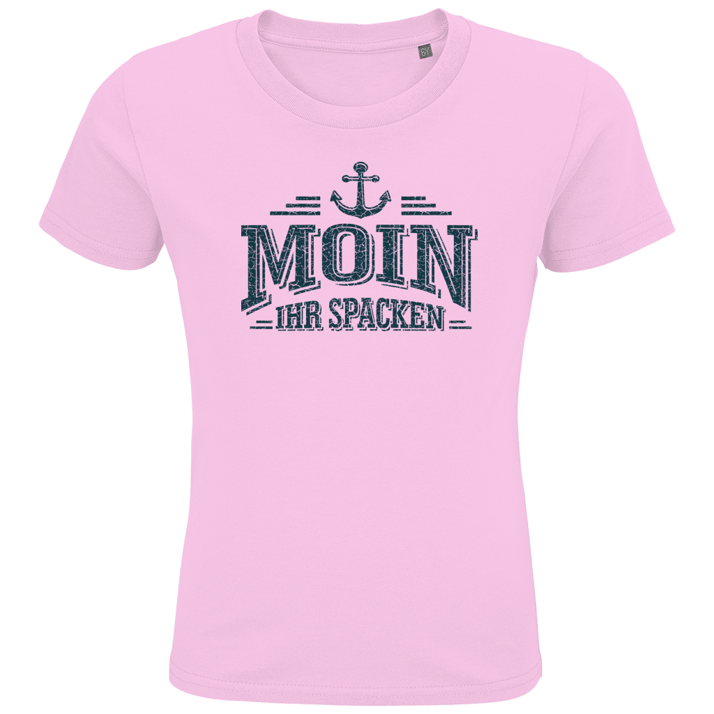T-Shirt Kinder "MOIN Ihr Spacken" #502 - beidseitiger Druck
