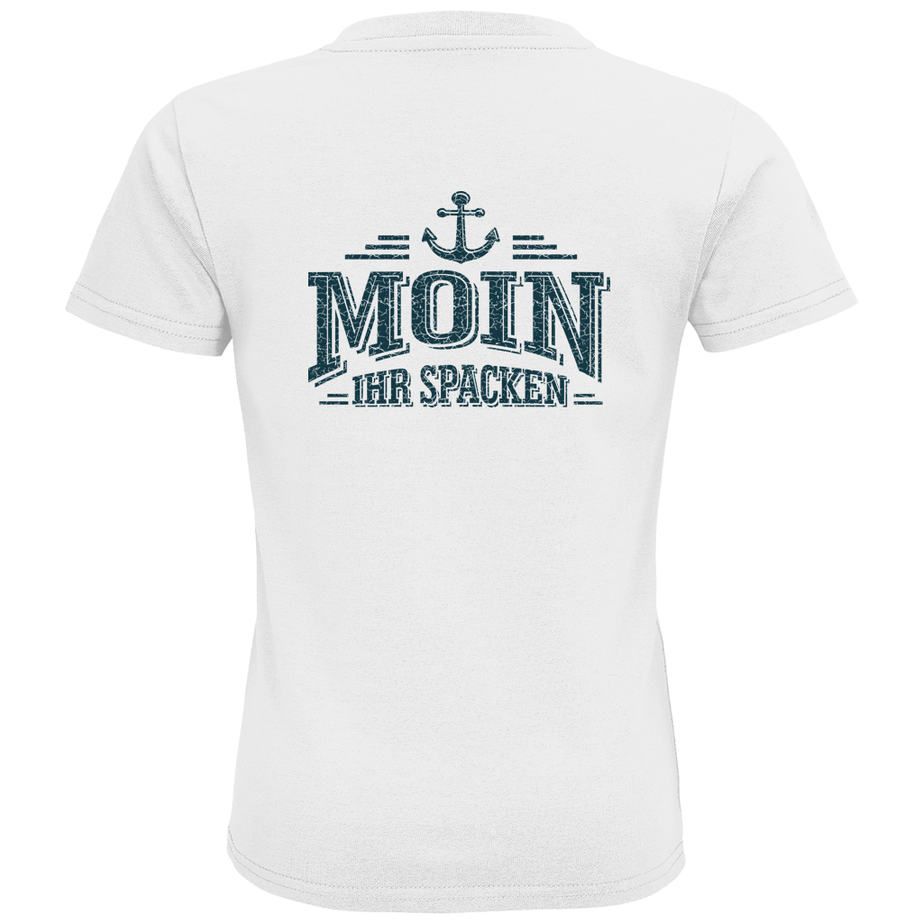 T-Shirt Kinder "MOIN Ihr Spacken" #502 - beidseitiger Druck