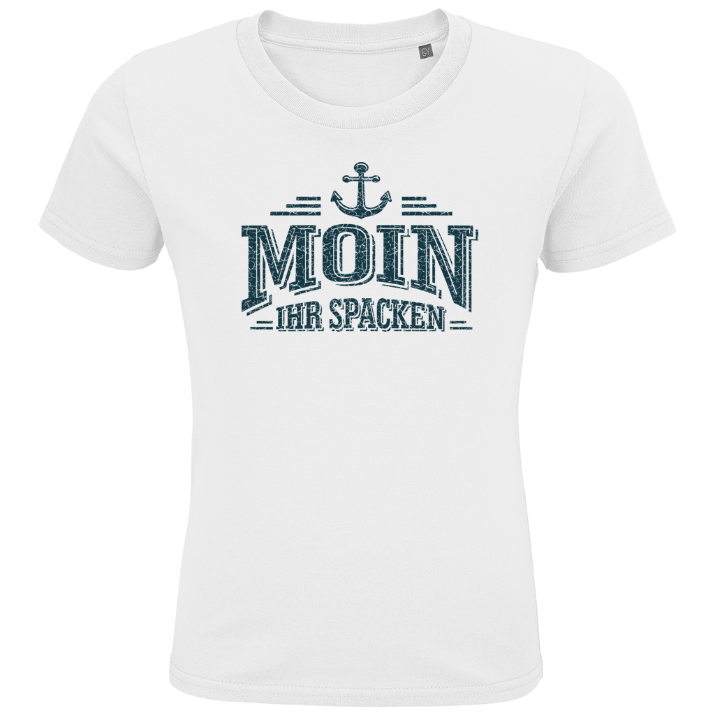 T-Shirt Kinder "MOIN Ihr Spacken" #502 - beidseitiger Druck