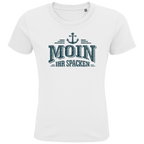 T-Shirt Kinder "MOIN Ihr Spacken" #502 - beidseitiger Druck