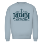 Sweatshirt Herren  "MOIN Ihr Spacken" #502 - einseitiger Druck