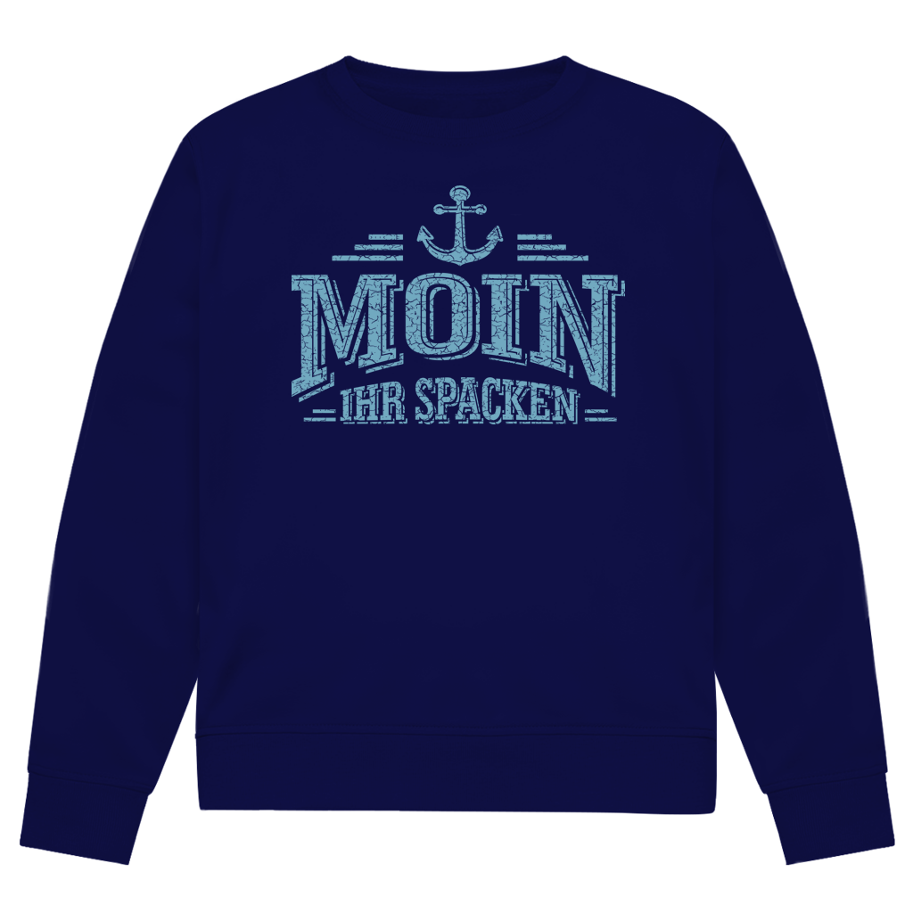 Sweatshirt Herren  "MOIN Ihr Spacken" #502 - einseitiger Druck