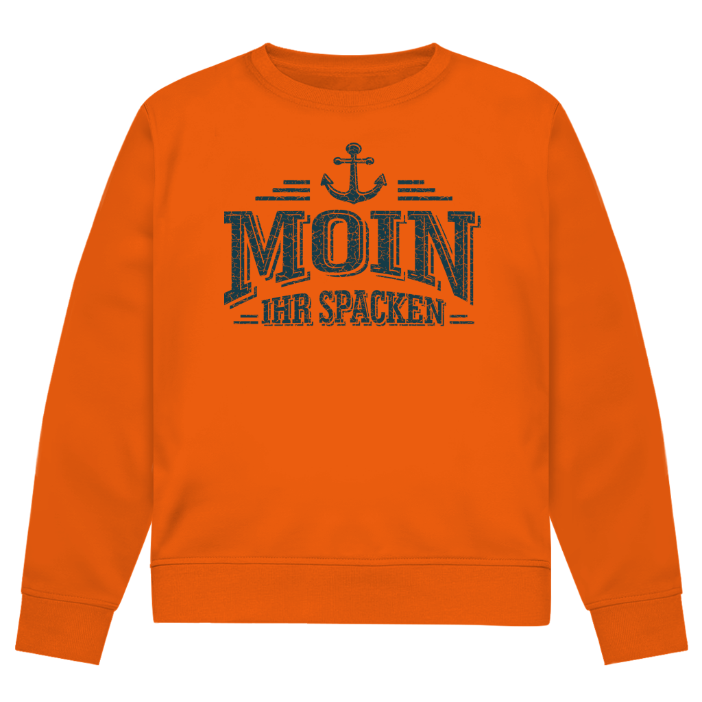 Sweatshirt Herren  "MOIN Ihr Spacken" #502 - einseitiger Druck