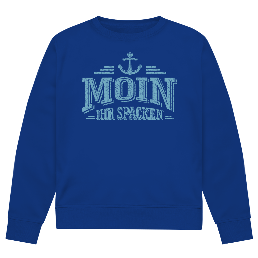 Sweatshirt Herren  "MOIN Ihr Spacken" #502 - einseitiger Druck